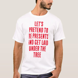 Camiseta Navidades divertidos recogen la línea