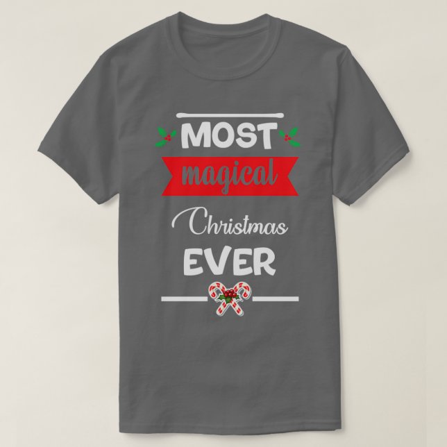 Camiseta navidades divertidos regalos La mayoría de Navidad (Diseño del anverso)