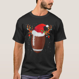 Camiseta Navidades divertidos: Santa Hat Holida reno