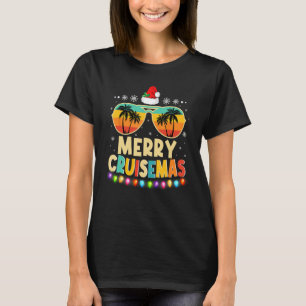 Camiseta Navidades divertidos Santa Reindee en Merry Cruise