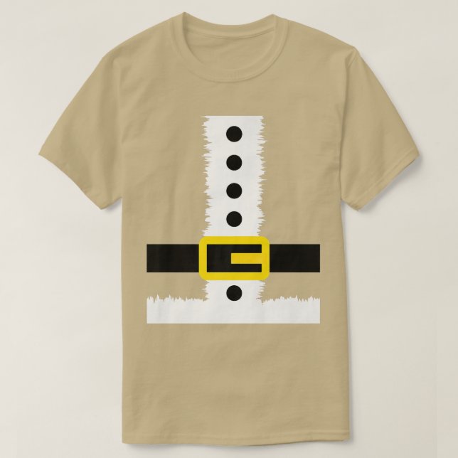 Camiseta Navidades divertidos Santa Run Santa Costume Pajam (Diseño del anverso)