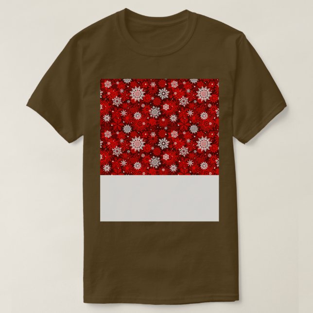 Camiseta Navidades divertidos se enfrentan a la máscara de  (Diseño del anverso)