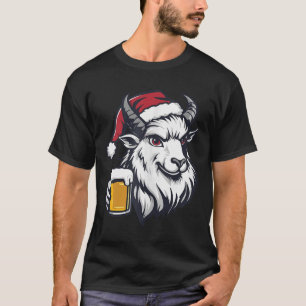 Camiseta Navidades divertidos se portan con comic de cervez