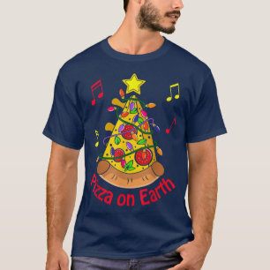Camiseta Navidades divertidos se unen a la paz en vacacione