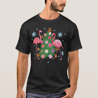 Camiseta Navidades divertidos se unen con Navidades flamenc