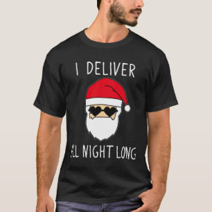 Camiseta Navidades divertidos, travieso Santa Inapropiada C