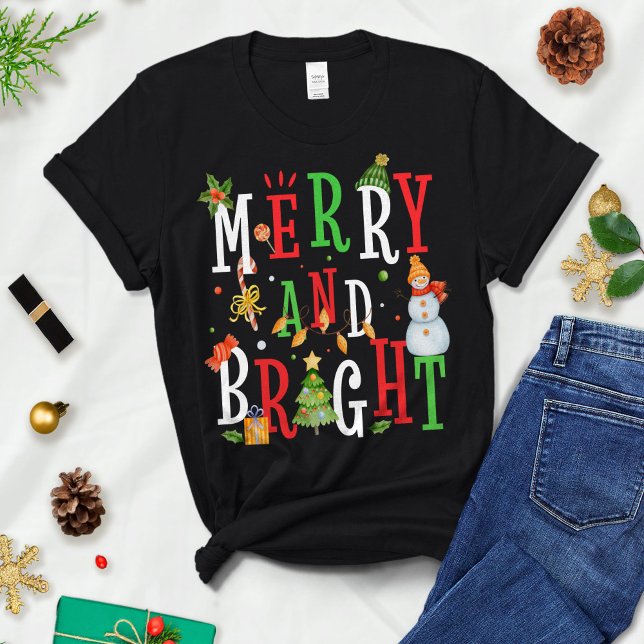 Camiseta Navidades divertidos, vacaciones, amargura y brill (Subido por el creador)