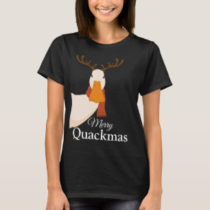 Camiseta Navidades divertidos y graciosos pazan a Merry Qua