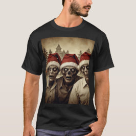 Camiseta Navidades divertidos Zombies Tee - Aterradora cami