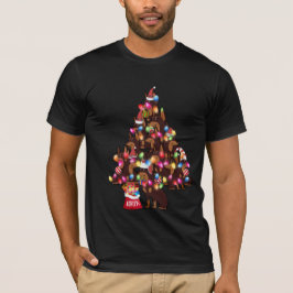 Camiseta Navidades Doberman Dog Puppy Cute