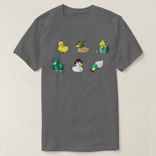 Camiseta Navidades Ducks (Diseño del anverso)