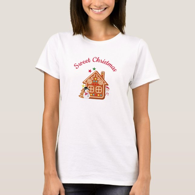 Camiseta Navidades dulces (Anverso)