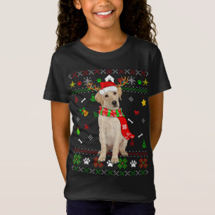 Camiseta Navidades dulces feos Labrador Perro cachorro xmas