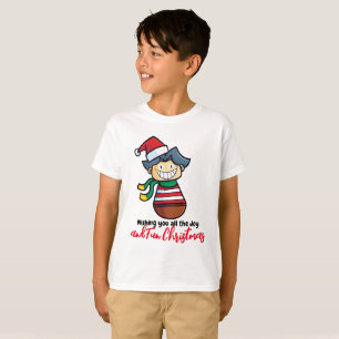 Camiseta Navidades dulces y divertidos del personalizable