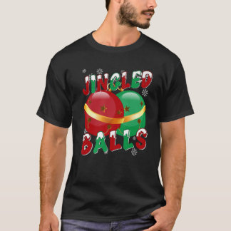 Camiseta Navidades ejecutan 5K Jingled Balls Holiday Team R