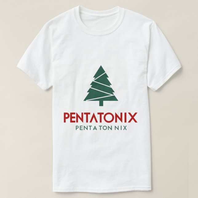 Camiseta Navidades eléctricos de Pentatonix (Diseño del anverso)