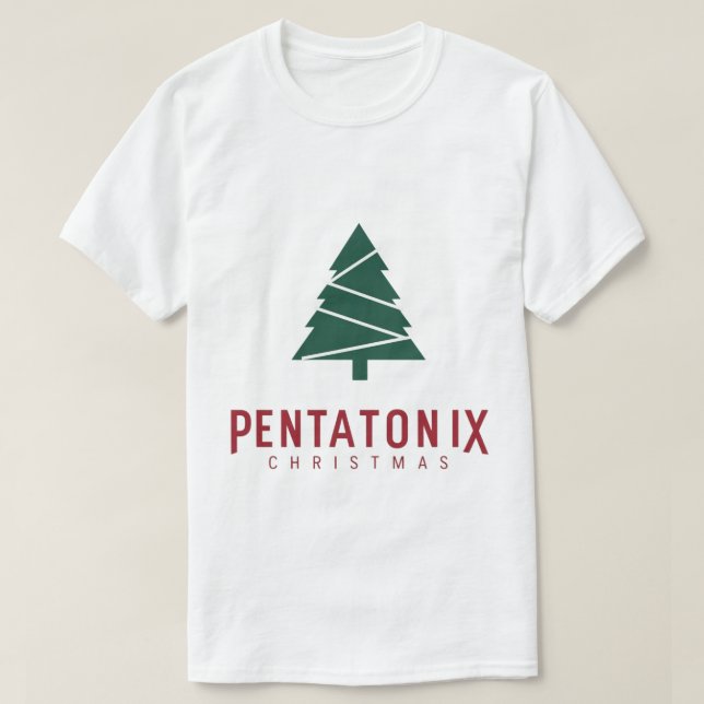 Camiseta Navidades eléctricos de Pentatonix (Diseño del anverso)