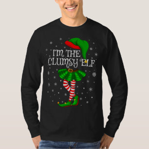 Camiseta Navidades Elf Clumsy Coinciden Con Chicas De Famil