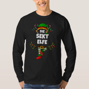 Camiseta Navidades Elf de Champagne Navidades