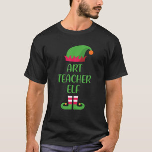 Camiseta Navidades Elf del profesor de arte Grupo de Matanz