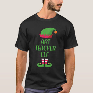 Camiseta Navidades Elf del profesor de arte Grupo de Matanz