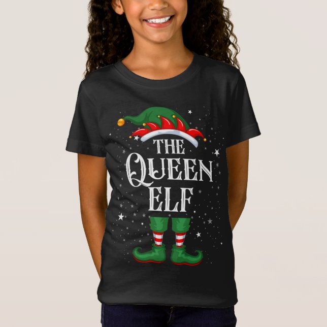 Camiseta Navidades Elf Pareándose Con La Familia Divertida  (Anverso)