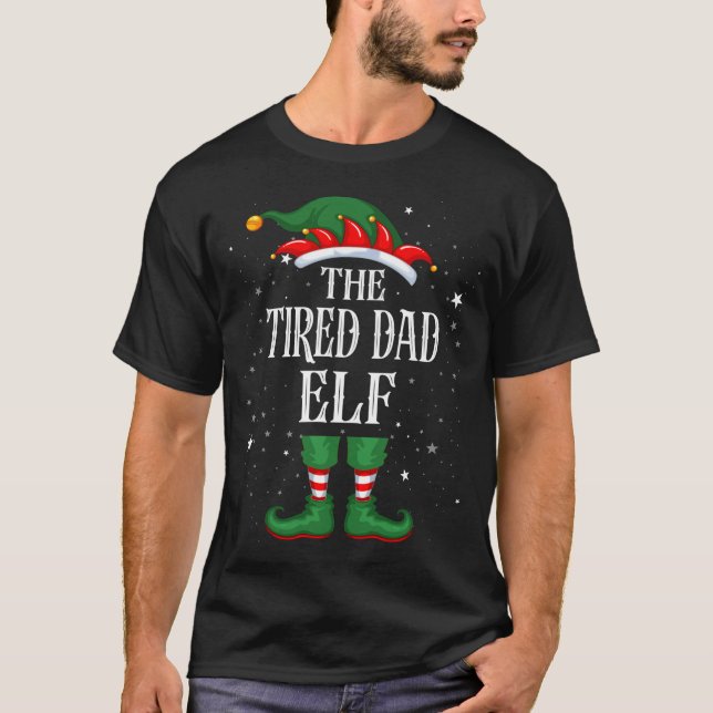 Camiseta Navidades Elf Pareándose Con La Familia Divertido  (Anverso)