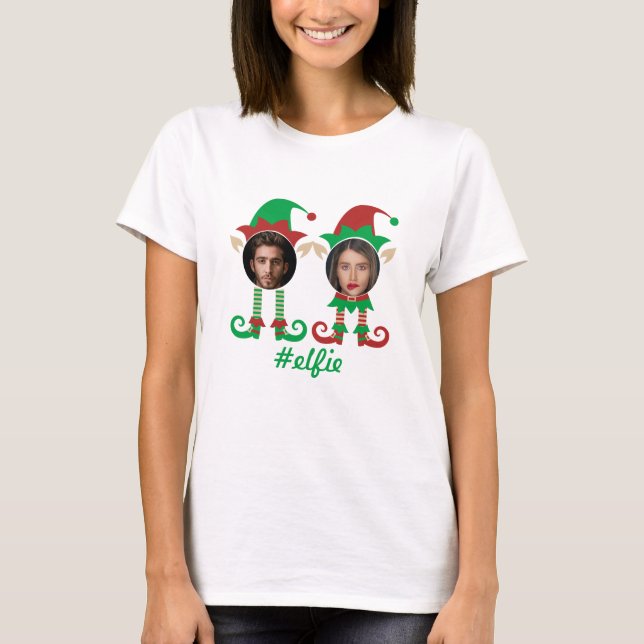 Camiseta Navidades Elf Personalizados (Anverso)