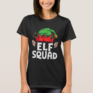 Camiseta Navidades Elf Squad Funny Elves Familia Pareja Py