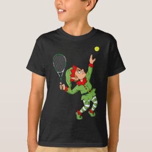 Camiseta Navidades Elf Tennis Fun Boys Chicas Adolescentes 