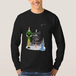 Camiseta Navidades Elf Towns Holiday Santa Buddy Snow