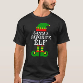Camiseta Navidades elfos favoritos de Santa Elena