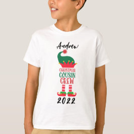 Camiseta Navidades elfos personalizados