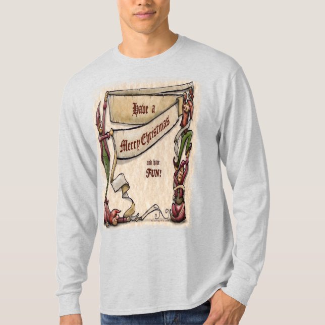 Camiseta Navidades Elves (Anverso)