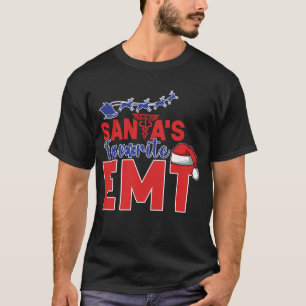 Camiseta NAVIDADES EMT favoritos de EMS Emergency Santa