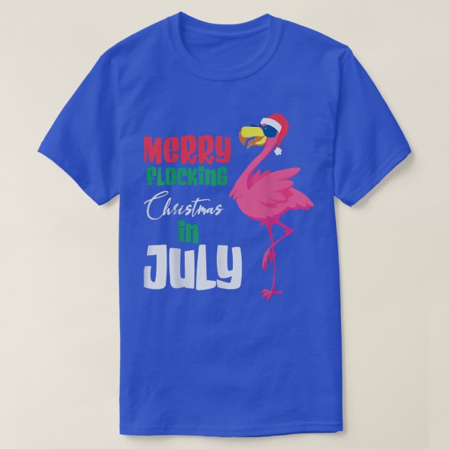 Camiseta Navidades En Bloqueo De Cerezos En Julio, Guay Fla (Diseño del anverso)