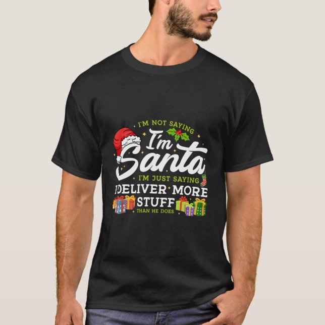 Camiseta Navidades en familia Pajamas Santa Postal Mai (Anverso)