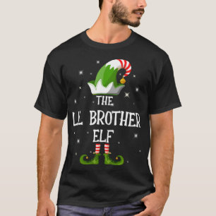 Camiseta Navidades en juego de la familia Elf, hermano meno