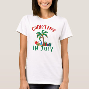 Camiseta Navidades En Julio