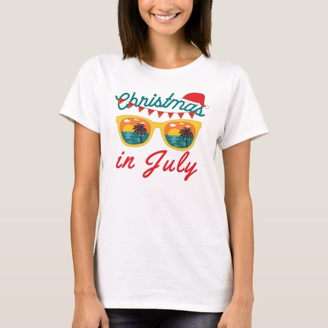 Camiseta Navidades En Julio (Anverso)
