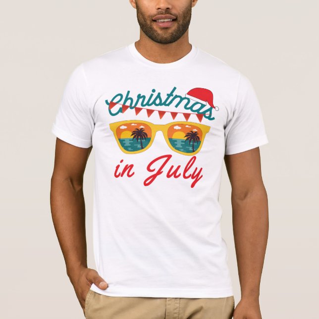 Camiseta Navidades En Julio (Anverso)