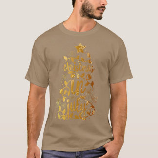 Camiseta Navidades En Julio Con Luz Colorida De Árbol De Na