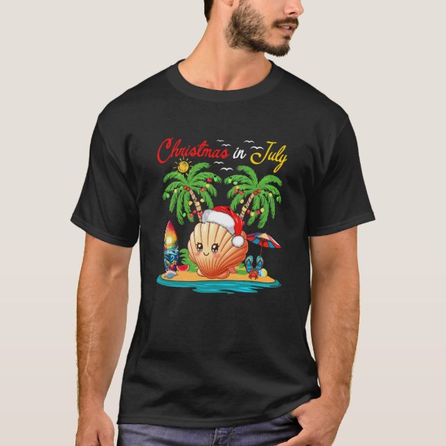 Camiseta Navidades En Julio De 2014, Vestimenta De Santa Cr (Anverso)