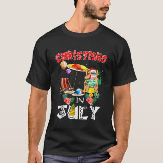 Camiseta Navidades en julio de la divertida Cele de verano