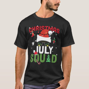 Camiseta Navidades En Julio De La Fiesta De Cumpleaños De L