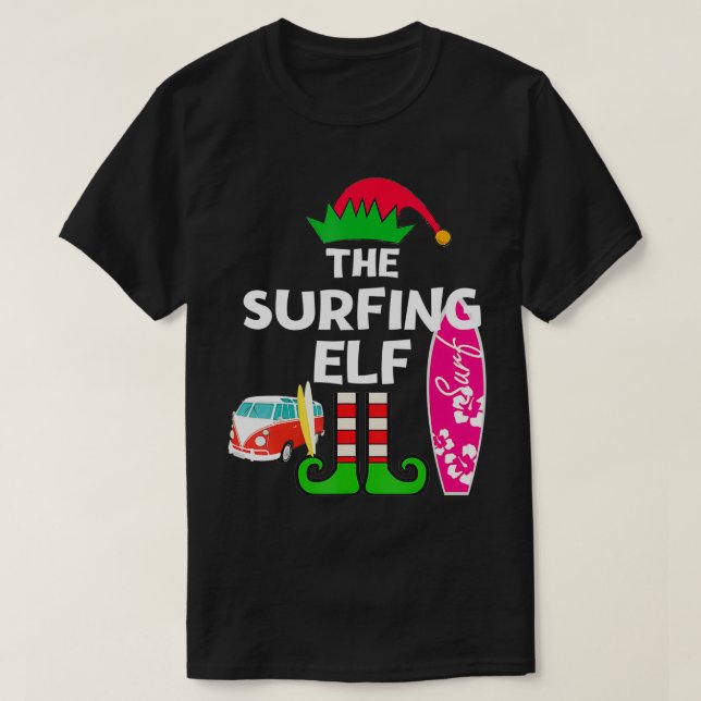 Camiseta Navidades En Julio De Las Vacaciones De Golf Elf S (Diseño del anverso)