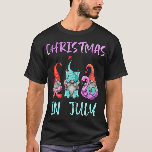 Camiseta Navidades en julio de los cómicos Navidades de Gno (Anverso)