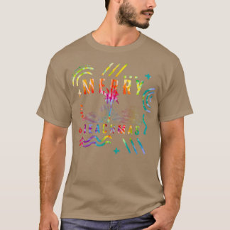 Camiseta Navidades En Julio De Tye Dye Merry Beach Mas Summ