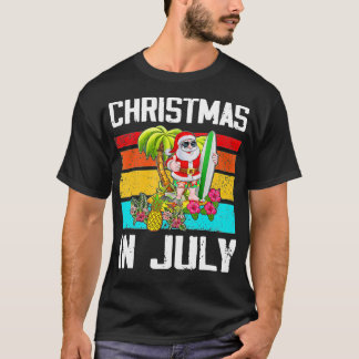 Camiseta Navidades en julio de vacaciones de verano en Sant