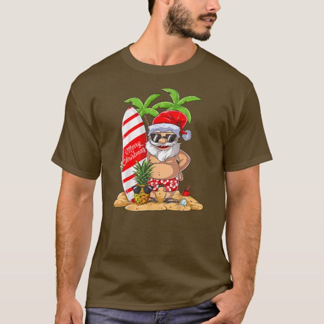 Camiseta Navidades en julio de vacaciones en Santa Lucía (Anverso)